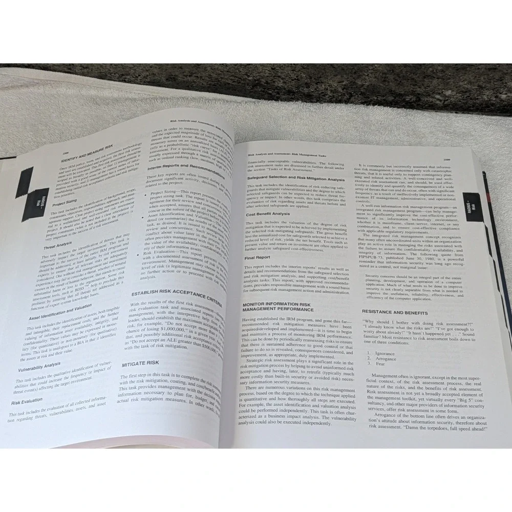 Encyclopedia of Information Assurance, Volume IV Rebecca Herold Marcus Rogers